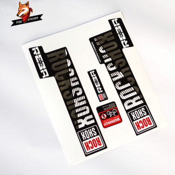 Mountain Bicycle Fork Decal Stickers for rock shox REBA